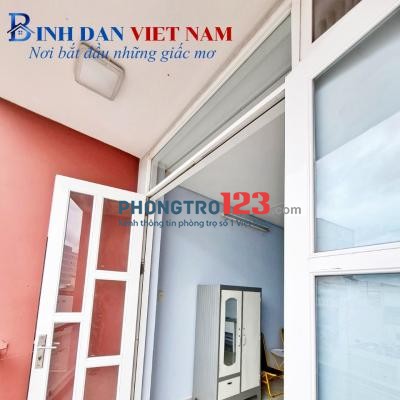 Cho thuê phòng trọ full nội thất có ban công ở mặt tiền Điện Biên Phủ, Q10