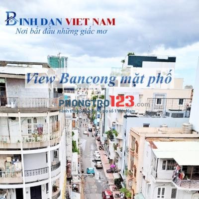 Cho thuê phòng trọ full nội thất có ban công ở mặt tiền Điện Biên Phủ, Q10