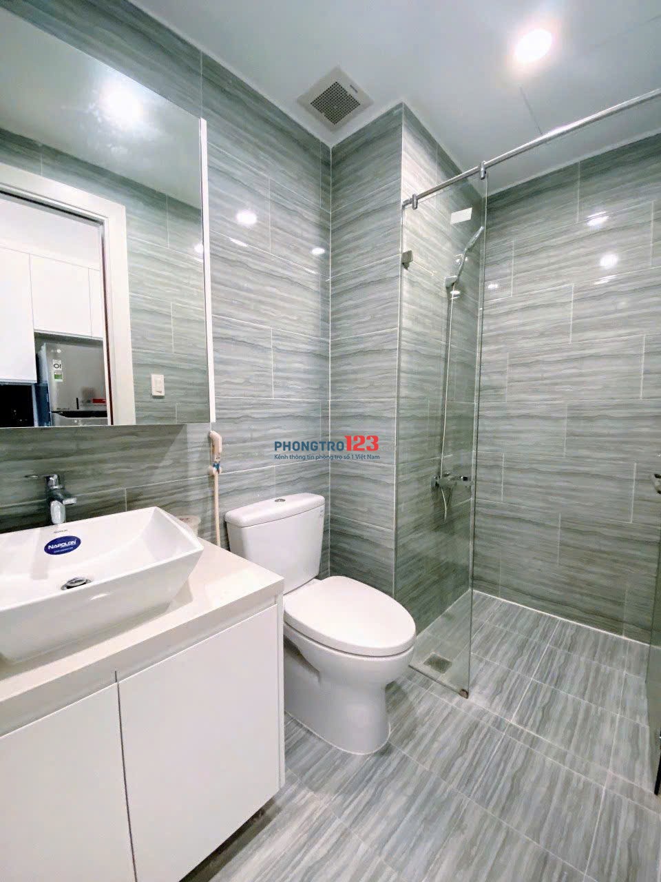 Cần cho thuê CHDV full NT 32m2 1PN tại SAV6 The Sun Avenue Mai Chí Thọ Q2, 10.5 triệu/tháng