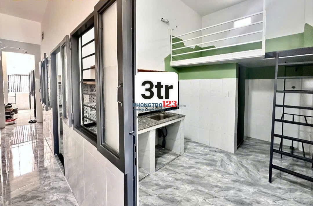 PHÒNG ĐẸP, CỬA SỔ, LẦU TRỆT SẠCH SẼ NGAY ĐH CÔNG NGHIỆP CS2 7P ĐI XE (GIÁ 2TR8 - 3TR3)