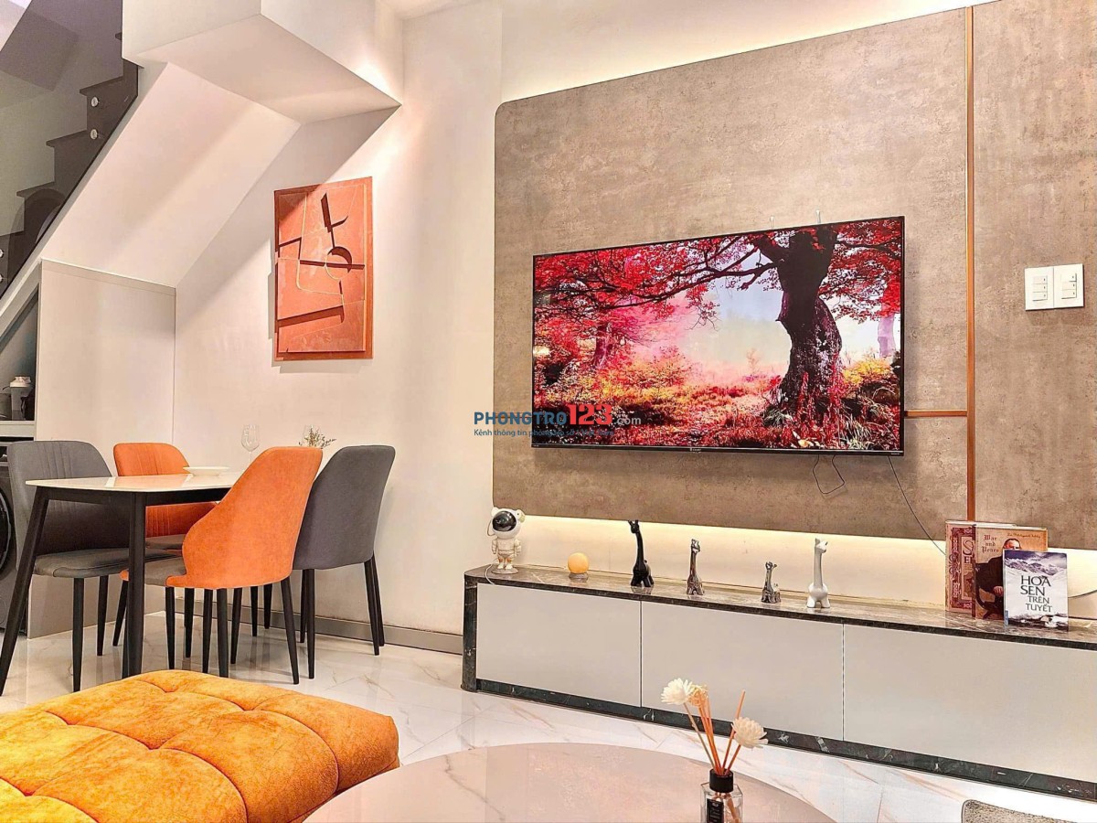 CĂN HỘ ĐẸP LUNG LINH DECOR KHÔNG GIAN ẤM CÚNG NGAY TRƯỜNG SA GẦN ĐƯỜNG HUỲNH VĂN BÁNH, BÌNH THẠNH