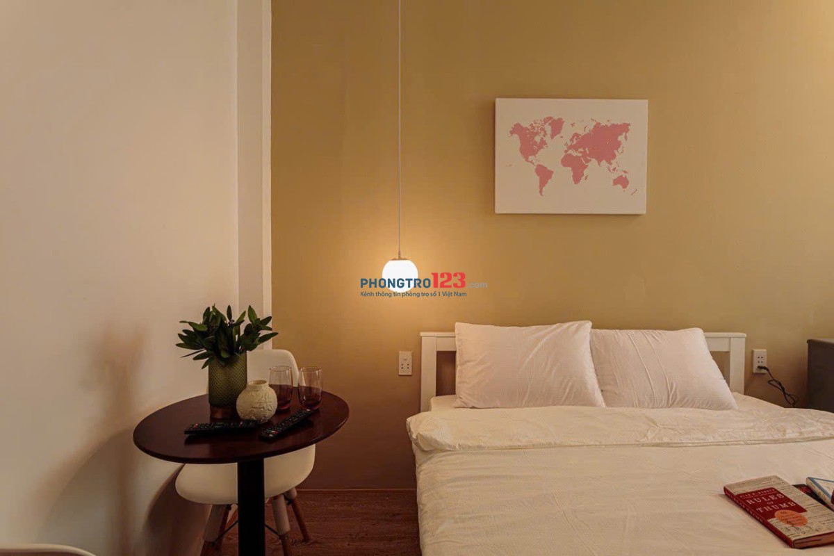 CHO THUÊ PHÒNG FULL NỘI THẤT THOÁNG MÁT ĐƯỜNG ĐIỆN BIÊN PHỦ, QUẬN 3 CẠNH CV LÊ VĂN TÁM, ĐẠI HỌC MỞ 1