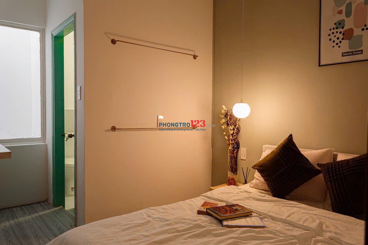 CHO THUÊ PHÒNG FULL NỘI THẤT THOÁNG MÁT ĐƯỜNG ĐIỆN BIÊN PHỦ, QUẬN 3 CẠNH CV LÊ VĂN TÁM, ĐẠI HỌC MỞ 1