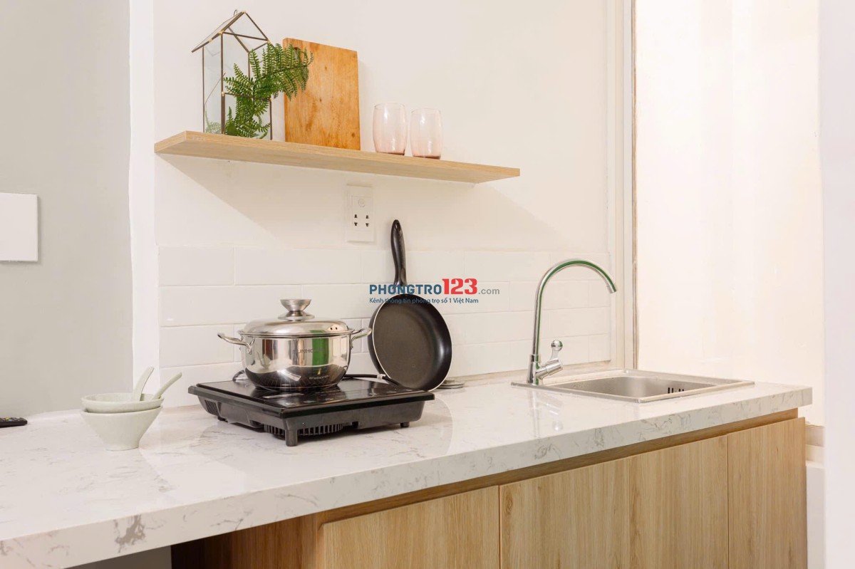 CHO THUÊ PHÒNG FULL NỘI THẤT THOÁNG MÁT ĐƯỜNG ĐIỆN BIÊN PHỦ, QUẬN 3 CẠNH CV LÊ VĂN TÁM, ĐẠI HỌC MỞ 1