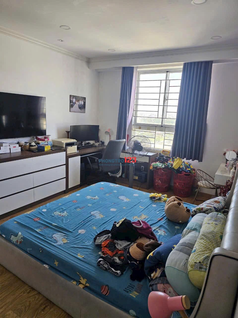 C/c Hud, Điện Biên Phủ Bình Thanh: căn 3p ngủ, Có NT, giá 13,5tr/th
