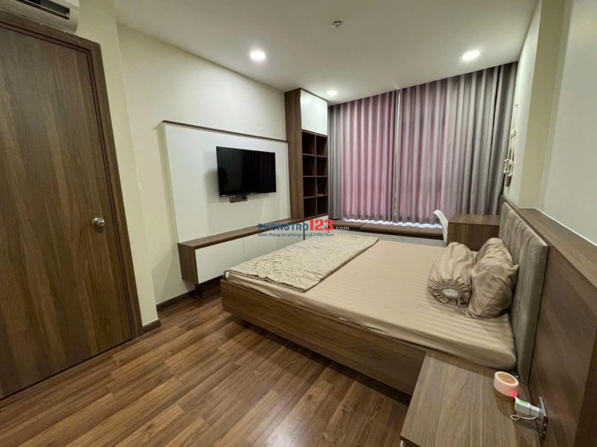 C/c Central Garden,Cô Giang, Q1:căn 2p ngủ, NTCC,14tr/th