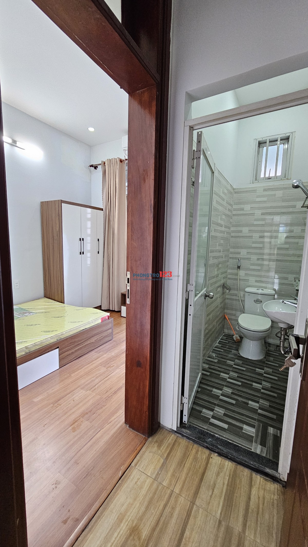CHO THUÊ PHÒNG STUDIO BAN CÔNG — TÁCH BẾP — FULL NỘI THẤT — Gần NGÃ 4 HÀNG XANH️ ĐINH BỘ LĨNH