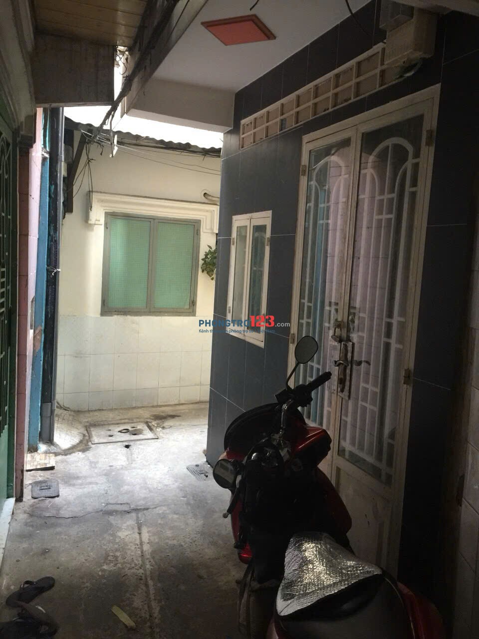 Cho thuê nhà hẻm 68/73A Trần Quang Khải P.Tân Định Quận 1 gía 6.5tr