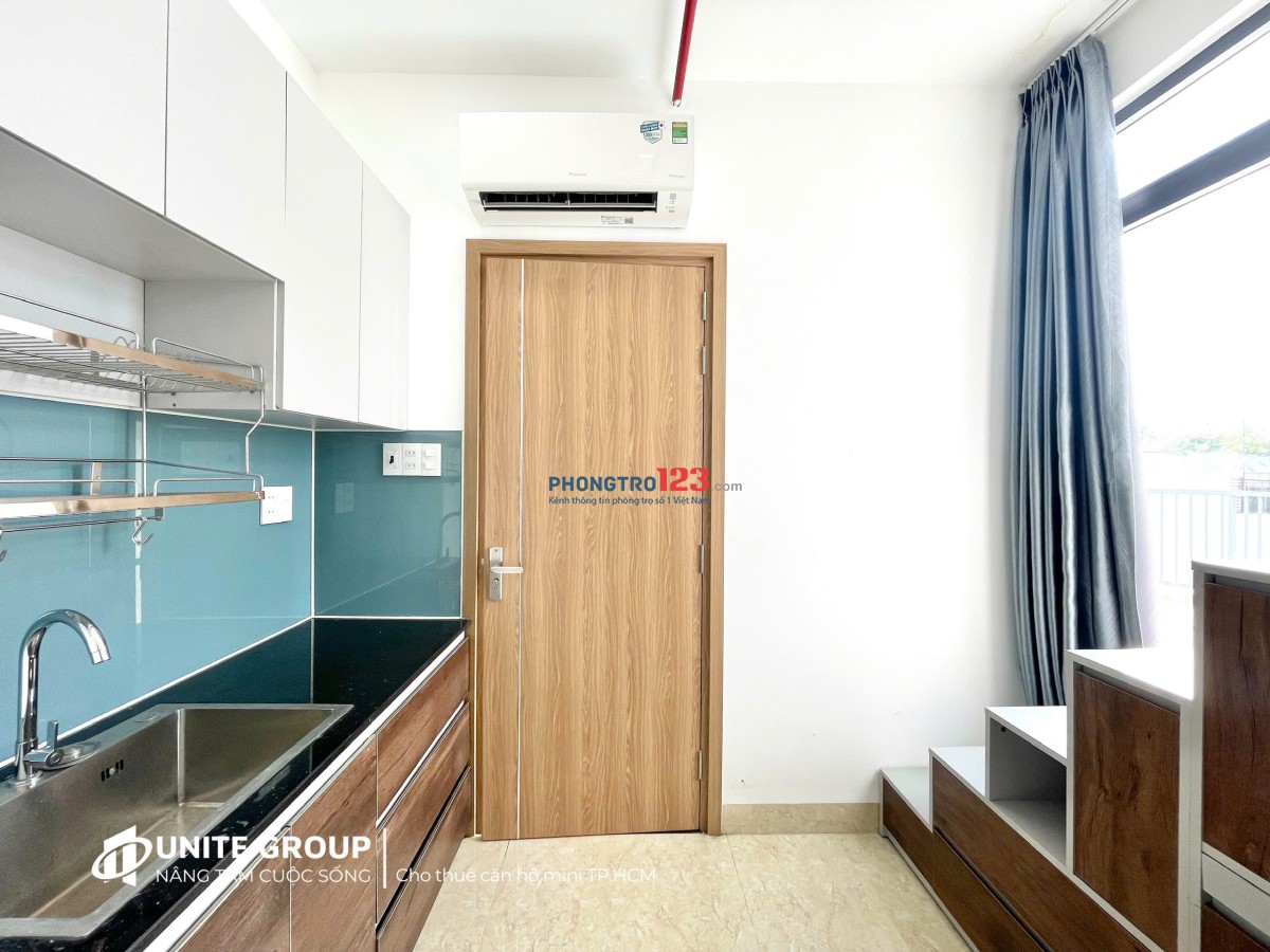 Cho Thuê Phòng Mới khai trương, Có Gác, Ban công, cửa sổ, Bình Thạnh, gần chợ Bà Chiểu, Phú Nhuận