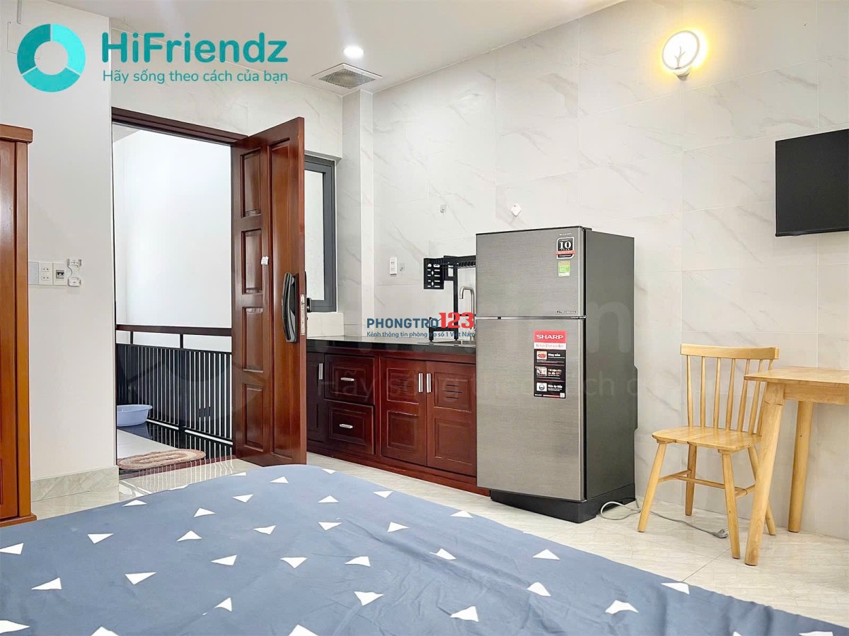 CĂN HỘ STUDIO FULL NỘI THẤT — MÁY GIẶT RIÊNG — Gần Lê Quang Định, ĐH Văn Lang cs2️Nơ Trang Long