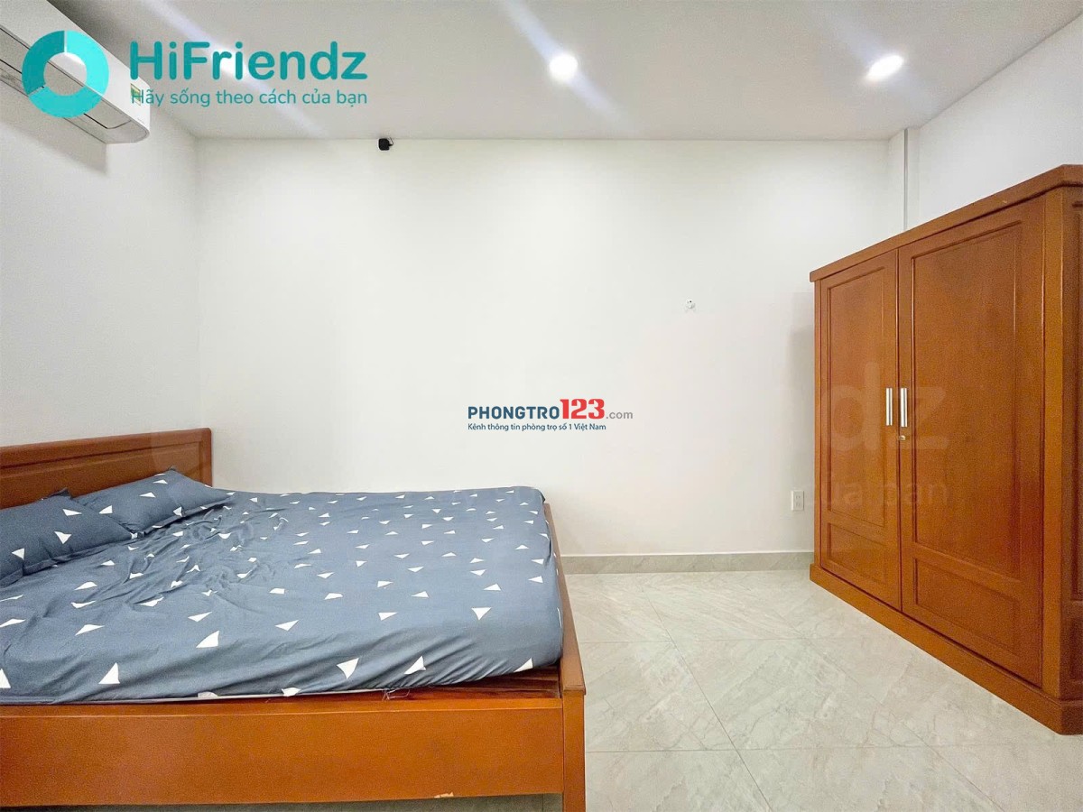 CĂN HỘ STUDIO FULL NỘI THẤT — MÁY GIẶT RIÊNG — Gần Lê Quang Định, ĐH Văn Lang cs2️Nơ Trang Long