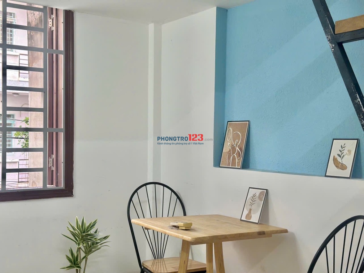 PHÒNG CÓ GÁC – CỬA SỔ THOÁNG MÁT – FULL NỘI THẤT Ở PHAN VĂN SỬU, P.13, GẦN ETWON , SÂN BAY