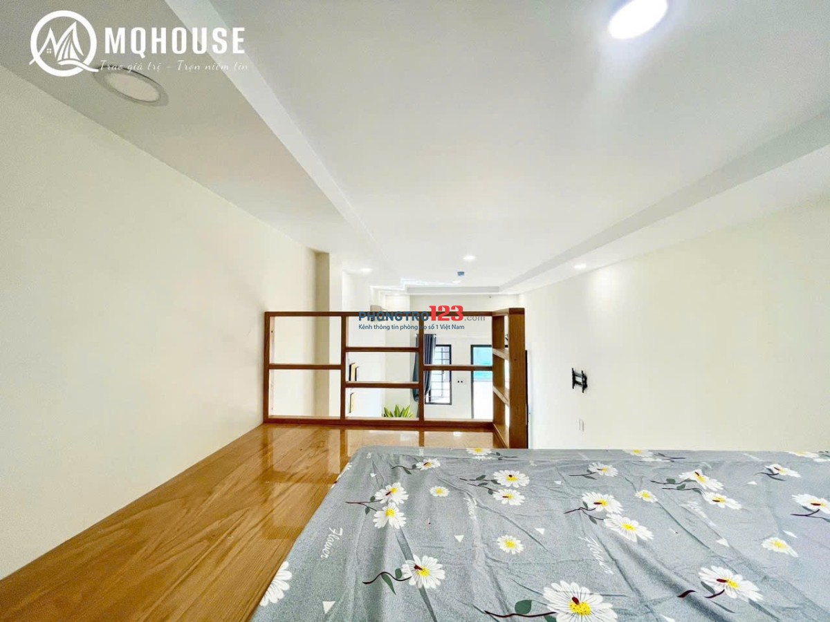 PHÒNG GÁC 30M2, CỬA SỔ LỚN ĐÓN GIÓ MẶT TIỀN HUỲNH TẤN PHÁT - Ở 3NG3XE - TOÀ NHÀ LỚN ĐẸP NHẤT QUẬN 7