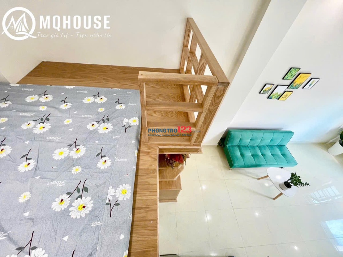 PHÒNG GÁC 30M2, CỬA SỔ LỚN ĐÓN GIÓ MẶT TIỀN HUỲNH TẤN PHÁT - Ở 3NG3XE - TOÀ NHÀ LỚN ĐẸP NHẤT QUẬN 7