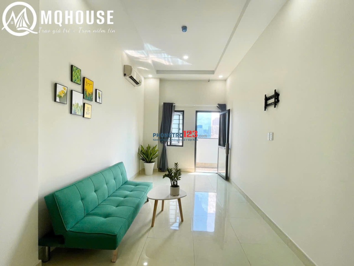 PHÒNG GÁC 30M2, CỬA SỔ LỚN ĐÓN GIÓ MẶT TIỀN HUỲNH TẤN PHÁT - Ở 3NG3XE - TOÀ NHÀ LỚN ĐẸP NHẤT QUẬN 7