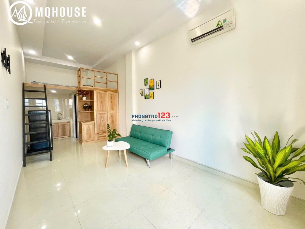 PHÒNG GÁC 30M2, CỬA SỔ LỚN ĐÓN GIÓ MẶT TIỀN HUỲNH TẤN PHÁT - Ở 3NG3XE - TOÀ NHÀ LỚN ĐẸP NHẤT QUẬN 7