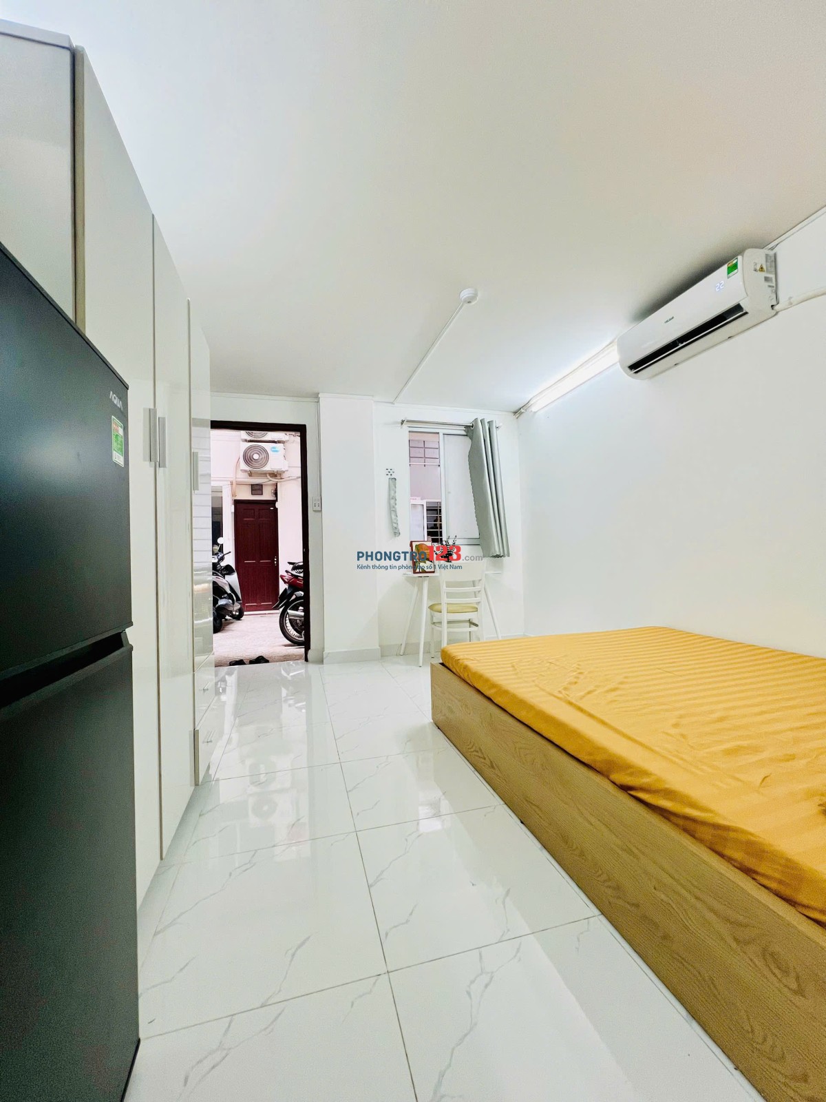 Phòng Studio siêu đẹp đủ nội thất - 71 Hồ Bá Kiện Quận 10 ( Gần CV Lê Thị Riêng).