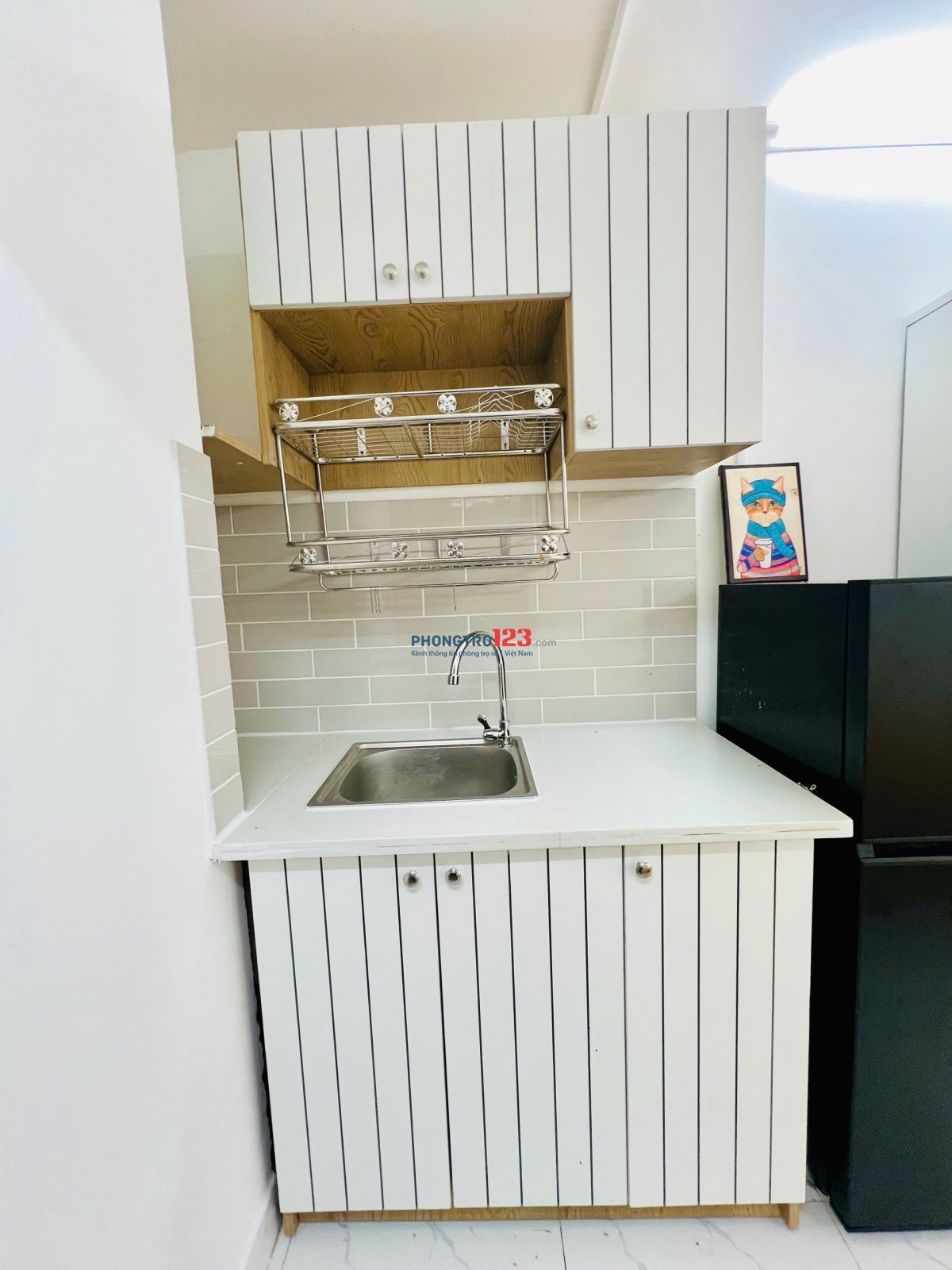Phòng Studio siêu đẹp đủ nội thất - 71 Hồ Bá Kiện Quận 10 ( Gần CV Lê Thị Riêng).