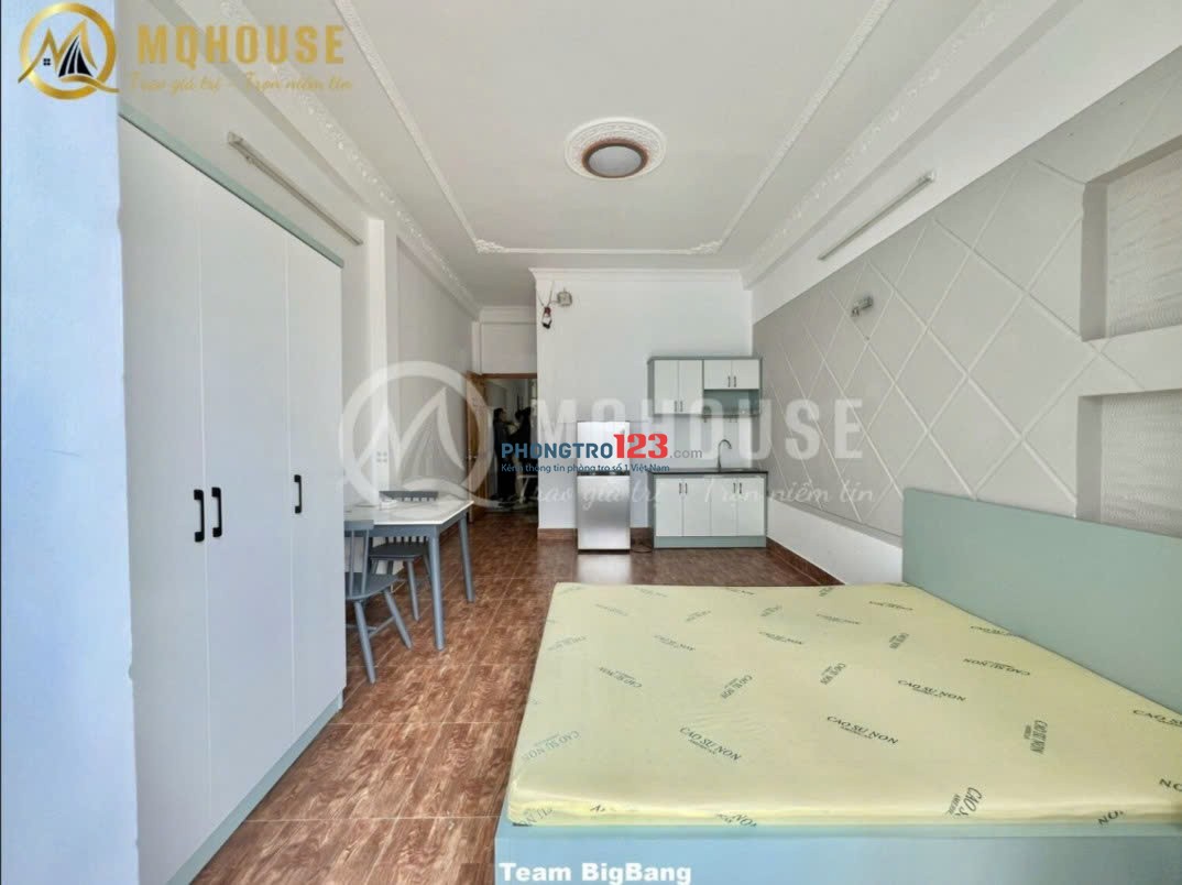 PHÒNG FULL NỘI THẤT MỚI 36m2 CỬA SỔ, BAN CÔNG THOÁNG SÁNG Ở BÌNH THẠNH GẦN ĐẠI HỌC VLU - 0334998413