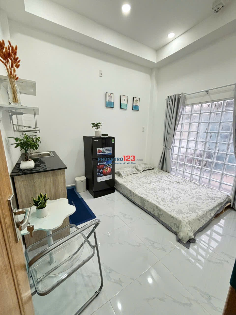 CHO THUÊ PHÒNG TRỌ, CÁCH MẠNG THÁNG 8, QUẬN 3, GẦN VÒNG XOAY DÂN CHỦ, CAO ĐẲNG DU LỊCH SÀI GÒN