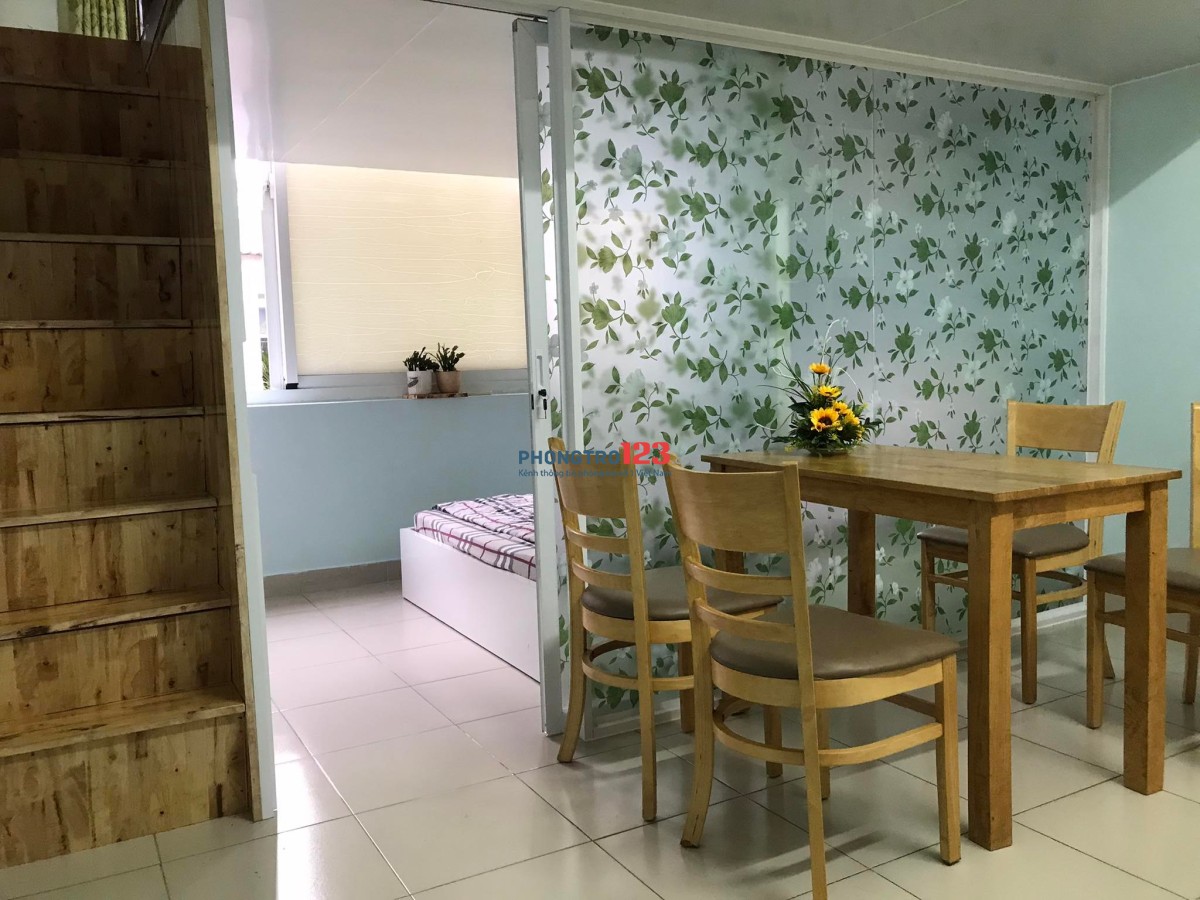 PHÒNG TRỌ 2 PHÒNG NGỦ, ĐẦY ĐỦ NỘI THẤT, CẠNH CHỢ HOÀNG HOA THÁM, KHU BÀU CÁT, ETOWN. CỘNG HOÀ