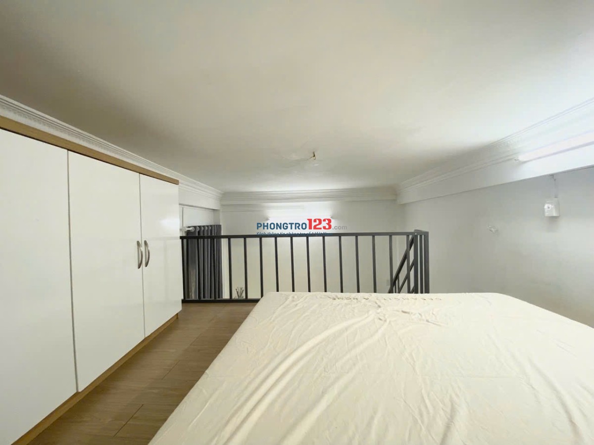 CHO THUÊ PHÒNG CÓ GÁC,DUPLEX VỪA XONG TẠI TRẦN QUỐC HOÀN