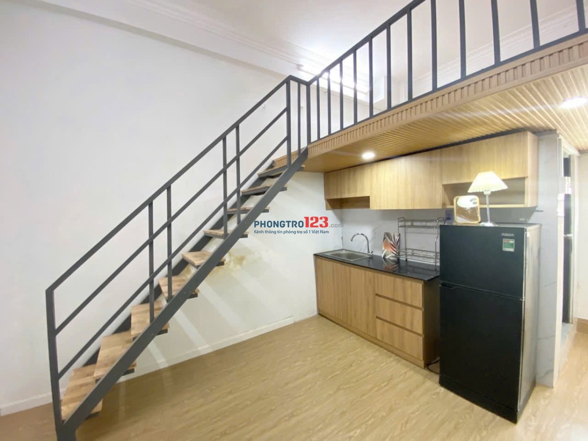 CHO THUÊ PHÒNG CÓ GÁC,DUPLEX VỪA XONG TẠI TRẦN QUỐC HOÀN