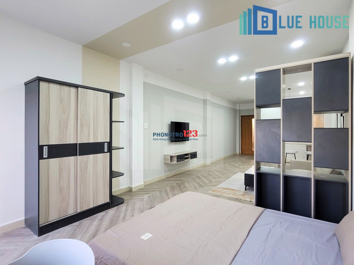 CHO THUÊ PHÒNG STUDIO BAN CÔNG 45m2 - TRƯỜNG CHINH TÂN BÌNH - ĐẦY ĐỦ TIỆN NGHI - TRỐNG SẴN