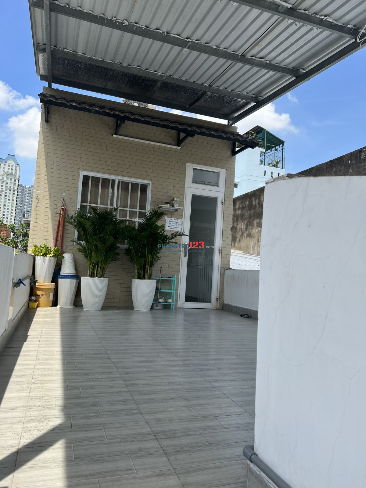 Cho nam sinh viên thuê phòng quận Bình Thạnh