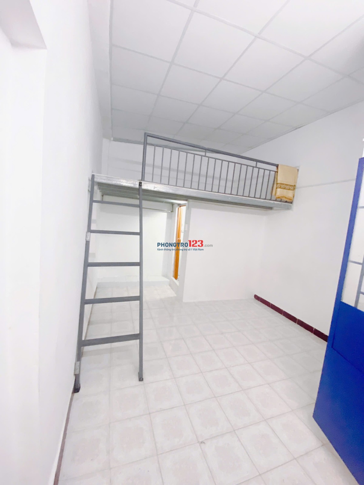 Cho thuê trọ có gác , máy lạnh , wc riêng , tại Nguyễn Kiệm, P.Hạnh Thông ( P3, Q.Gò Vấp cũ )