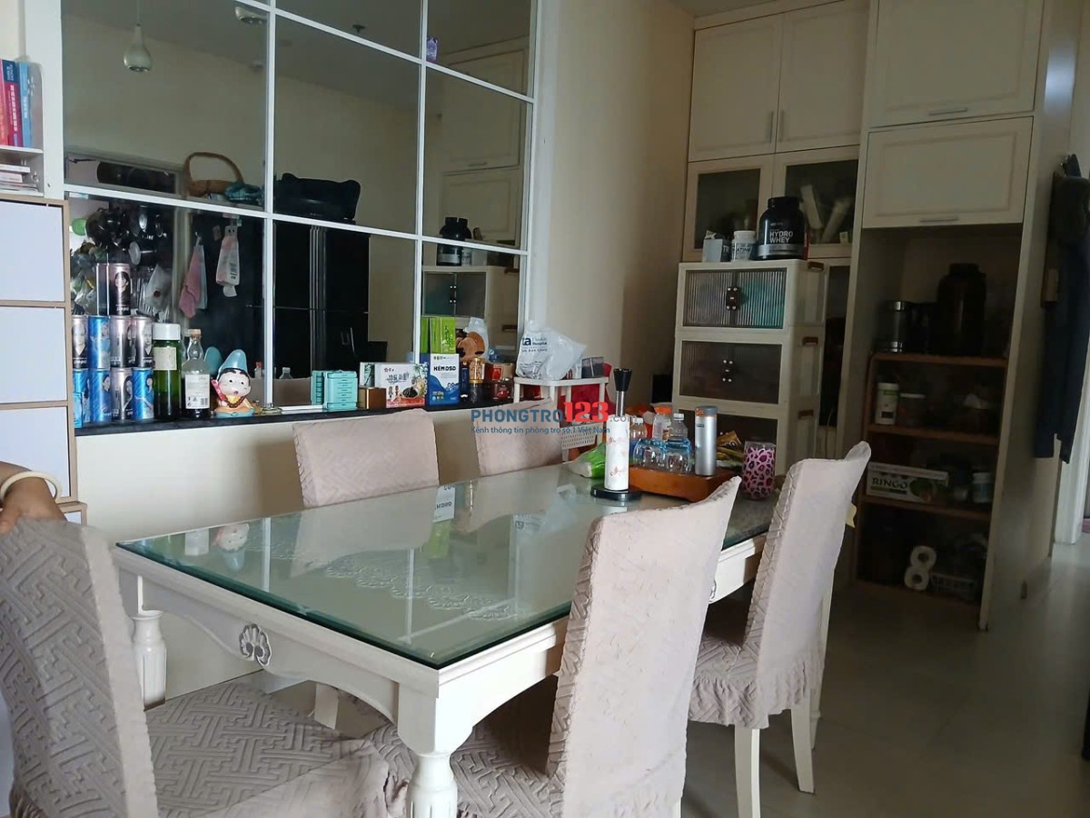 Chung cư Screc, 974A Trường Sa, Q3: 90m2, 2p ngủ, 2wc, full NT, 12tr5/th