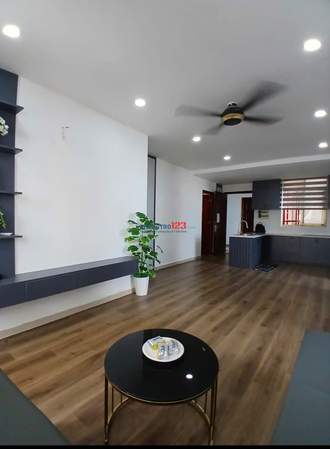 83m2, 2PN, 2WC, Căn góc, Nội thất, 13tr/th, Chung cư Screc, Trường Sa, Q3