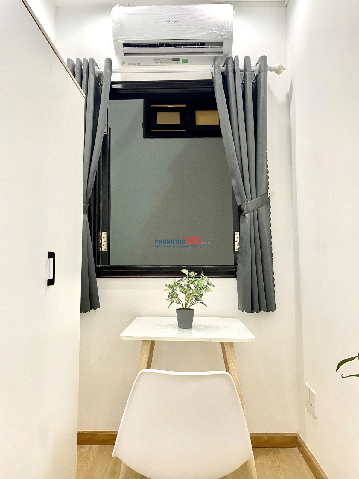 CHO THUÊ PHÒNG STUDIO ĐẦY ĐỦ NỘI THẤT CÓ CỬA SỔ KẾ AEON TÂN PHÚ