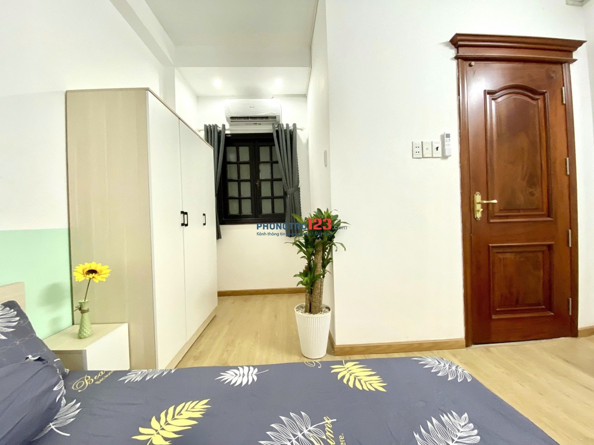 CHO THUÊ PHÒNG STUDIO ĐẦY ĐỦ NỘI THẤT CÓ CỬA SỔ KẾ AEON TÂN PHÚ