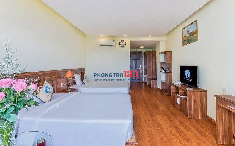 cho thuê phòng tại Hoàng Diệu, Nha Trang. Giá phòng đơn từ 3,800k và phòng đôi từ 4,3 triệu đến 4,6