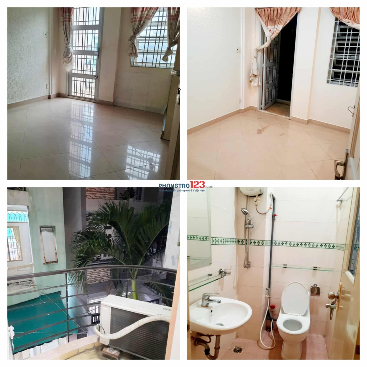 Cho Thuê Phòng Q3 .rộng rãi thoải mái.cửa sổ ban công.fuff nội thất.3tr4