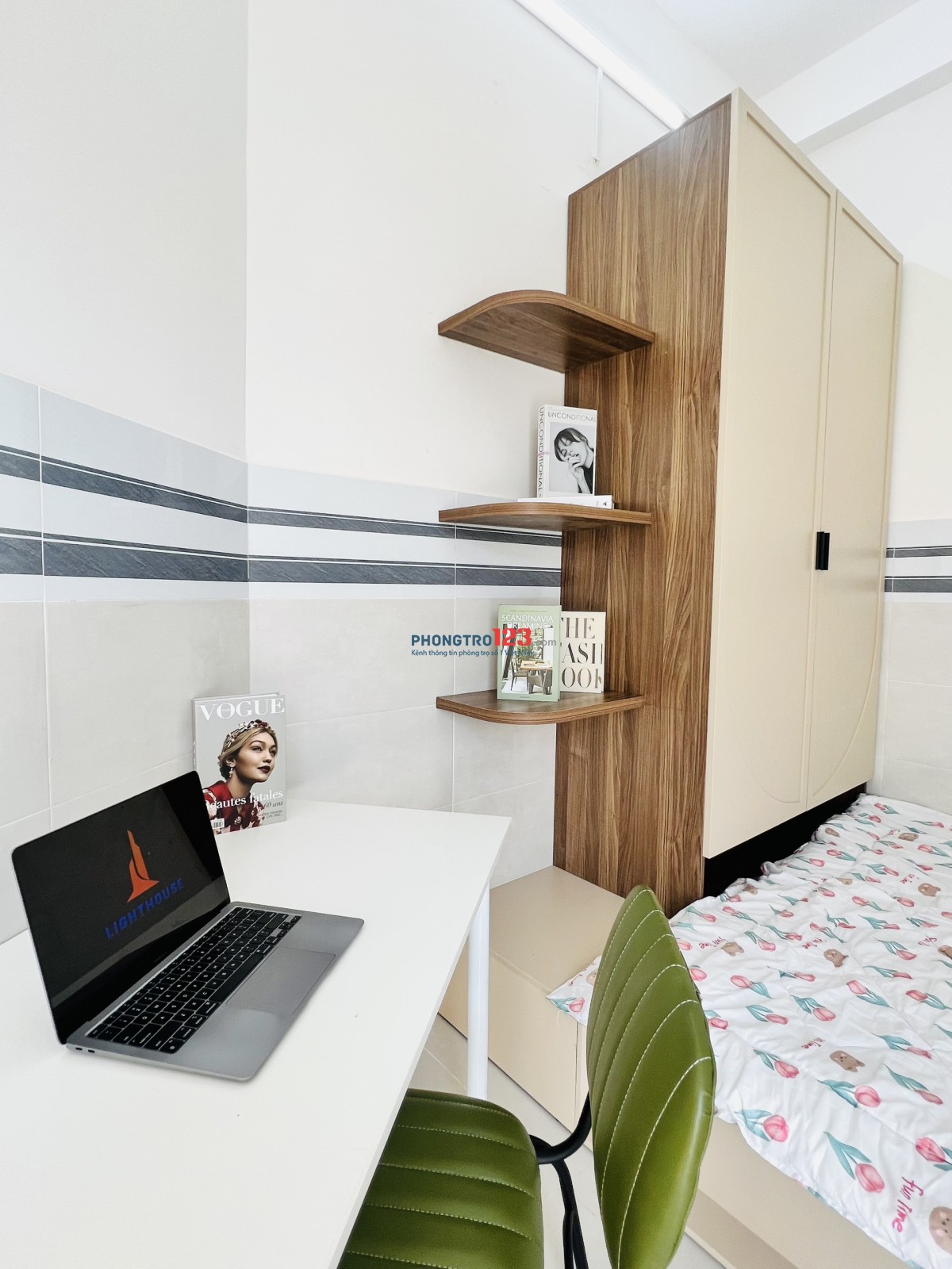 STUDIO VỚI BAN CÔNG SIÊU THOÁNG MÁT NẰM NGAY ĐƯỜNG ĐẶNG THUỲ TRÂM, BÌNH THẠNH GẦN VĂN LANG CƠ SỞ 3
