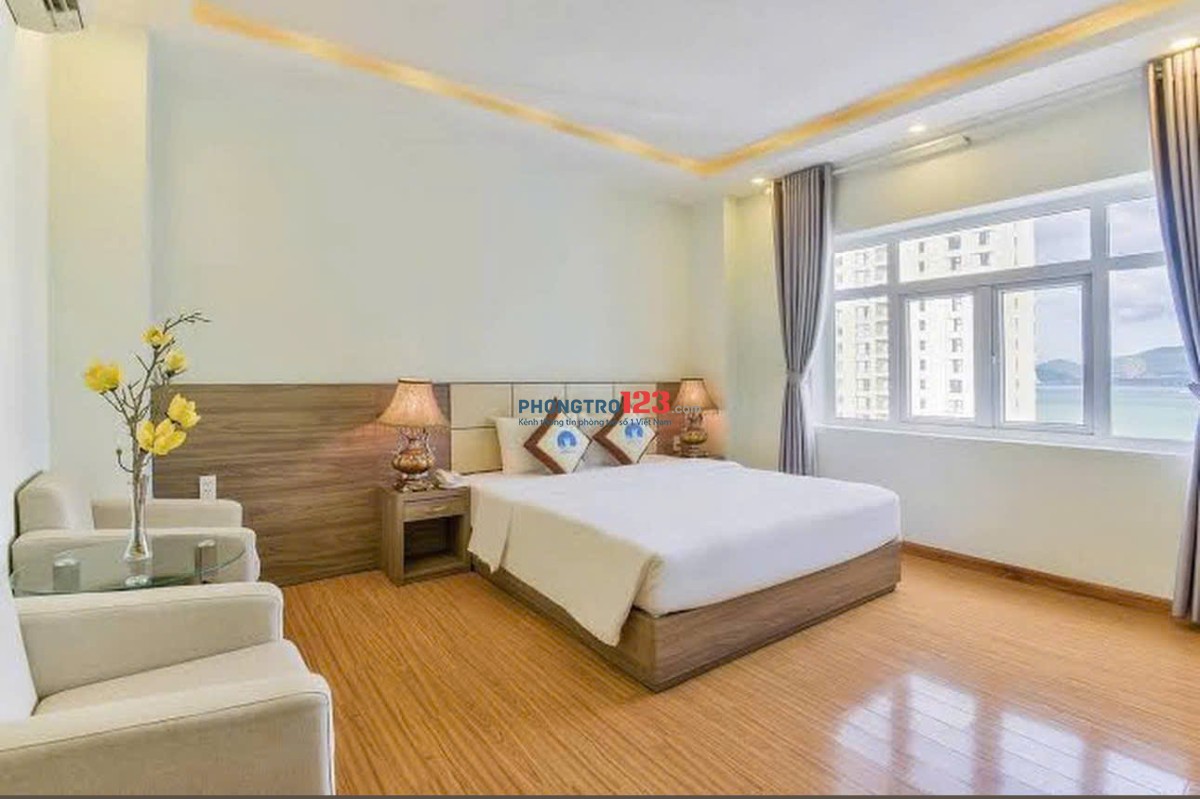Cho thuê phòng khách sạn 4 sao sát biển giá cực rẻ tại Nha Trang giá từ 3,6 triệu