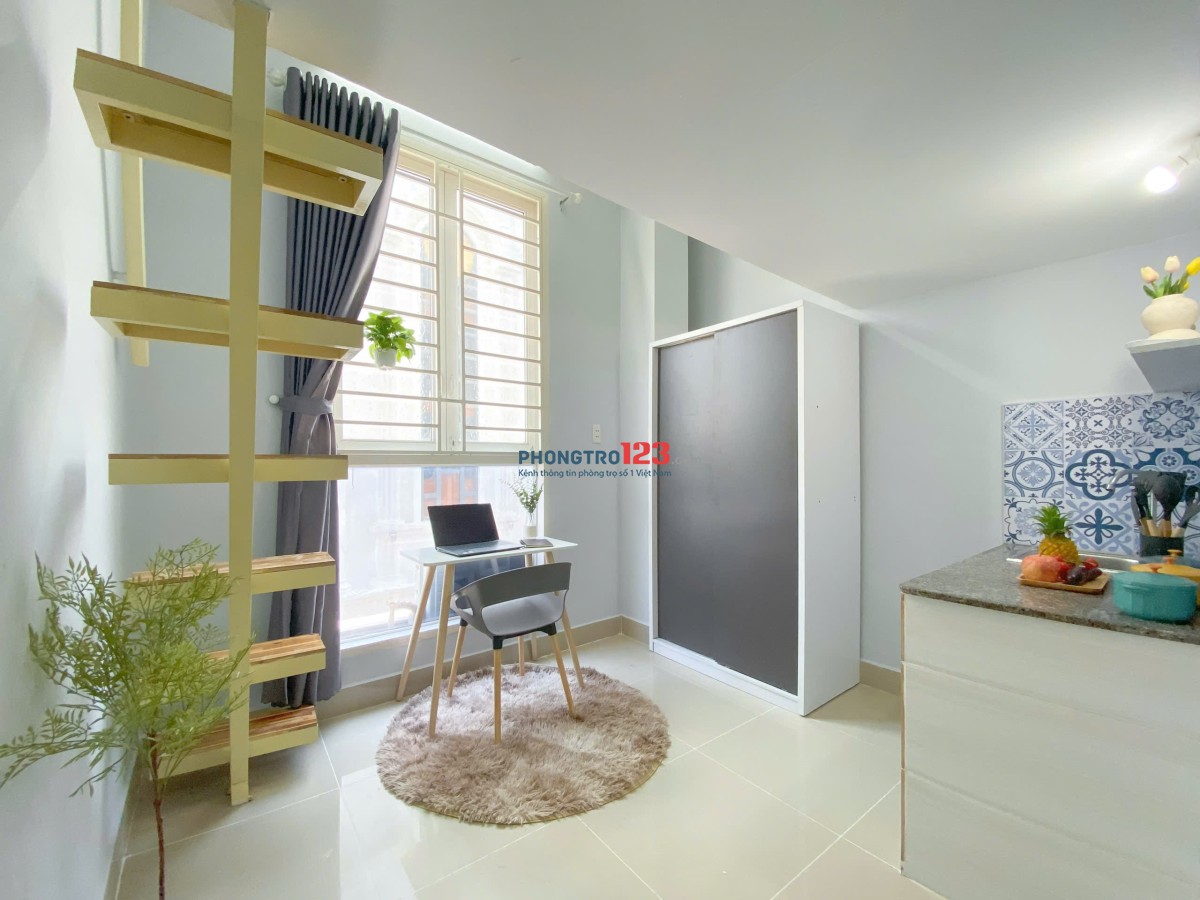 DUPLEX FULL NỘI THẤT CỬA SỔ TRỜI NGUYỄN VĂN ĐẬU TRUNG TÂM BÌNH THẠNH