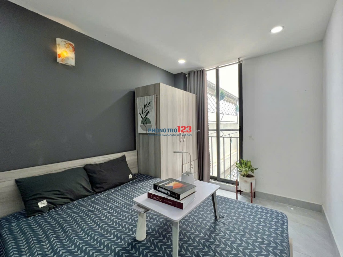 PHÒNG ĐẸP BAN CÔNG FULL NỘI THẤT NGAY NGUYỄN VĂN ĐẬU - BÌNH THẠNH