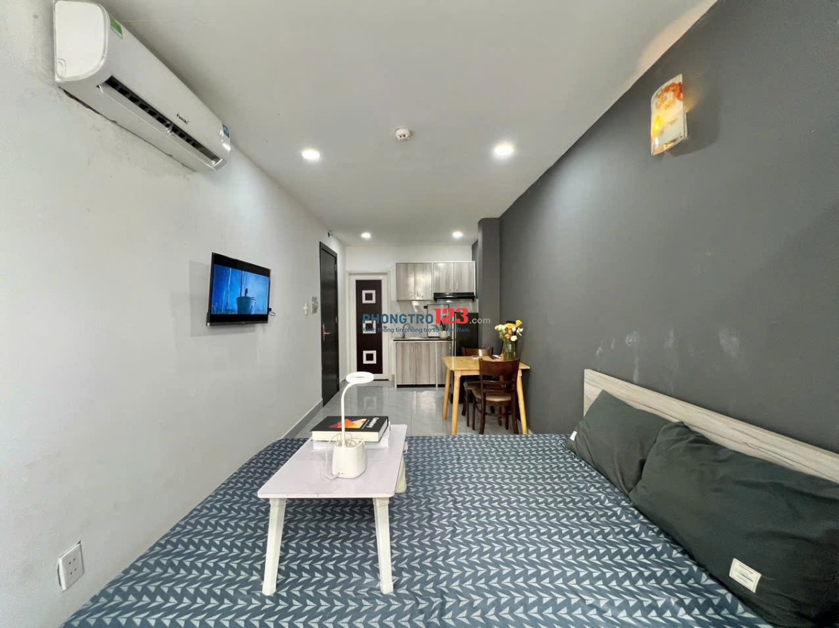 PHÒNG ĐẸP BAN CÔNG FULL NỘI THẤT NGAY NGUYỄN VĂN ĐẬU - BÌNH THẠNH