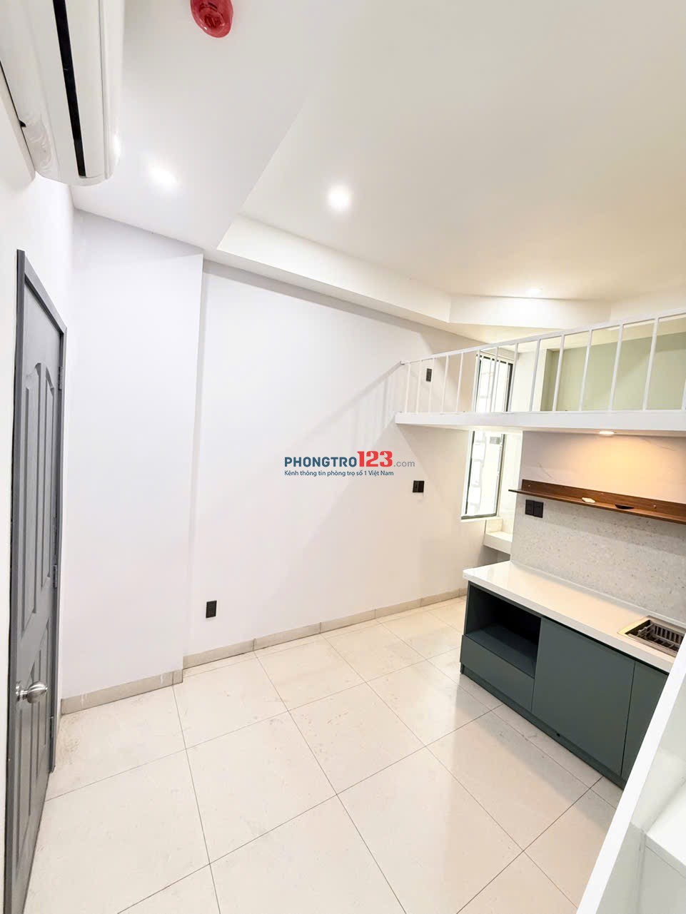 CHO THUÊ PHÒNG CÓ GÁC-DUPLEX MỚI XÂY XONG TẠI TÂN PHÚ