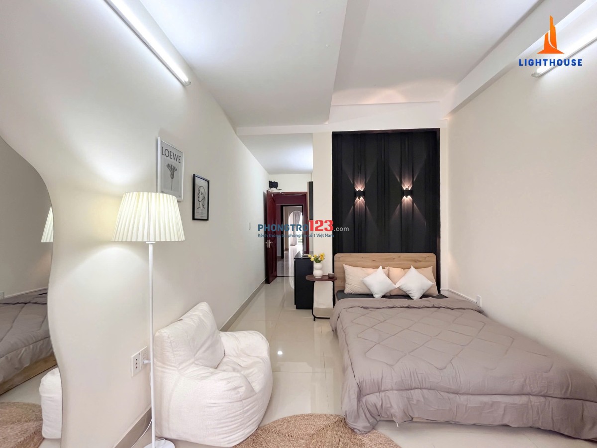 TRỐNG NGAY SIÊU PHẨM 1PN 40M2 FULL NỘI THẤT BANCOL TO NGAY ĐH VLU GẦN BÌNH THẠNH, PHÚ NHUẬN, Q1