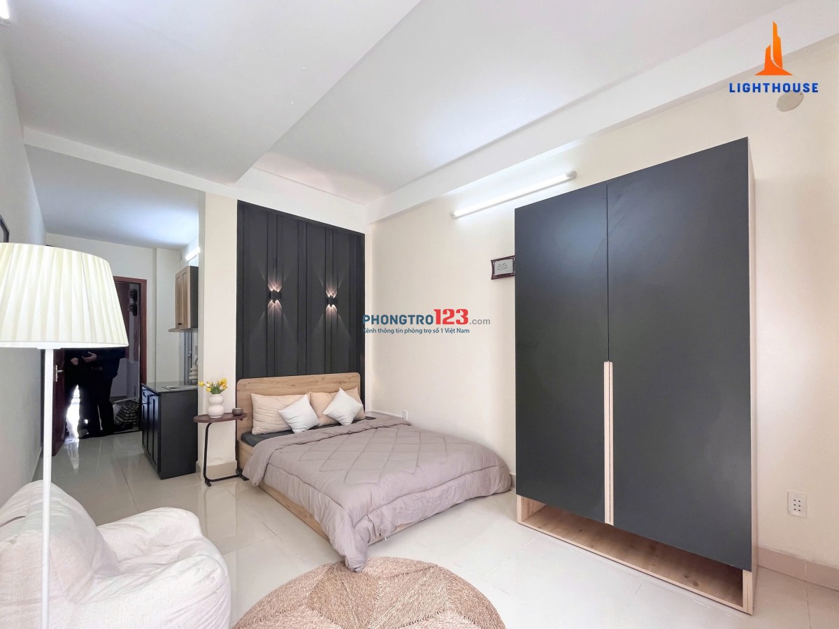 TRỐNG NGAY SIÊU PHẨM 1PN 40M2 FULL NỘI THẤT BANCOL TO NGAY ĐH VLU GẦN BÌNH THẠNH, PHÚ NHUẬN, Q1
