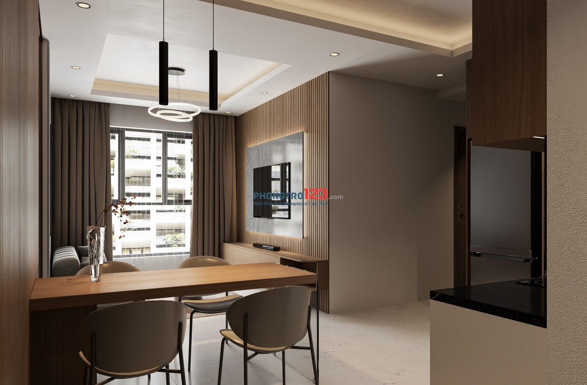 Căn hộ 2pn đầy đủ nội thất Opal Skyline Lái Thiêu, gần VSIP, AEON