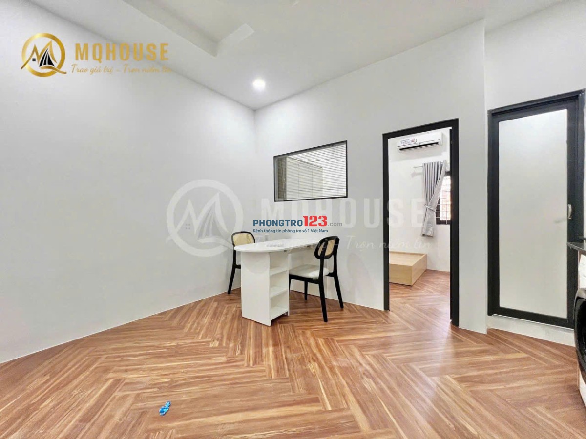CĂN HỘ 1PN 40m2 FULL NỘI THẤT CỬA SỔ, BAN CÔNG THOÁNG SÁNG Ở BÌNH THẠNH GIÁP Q3