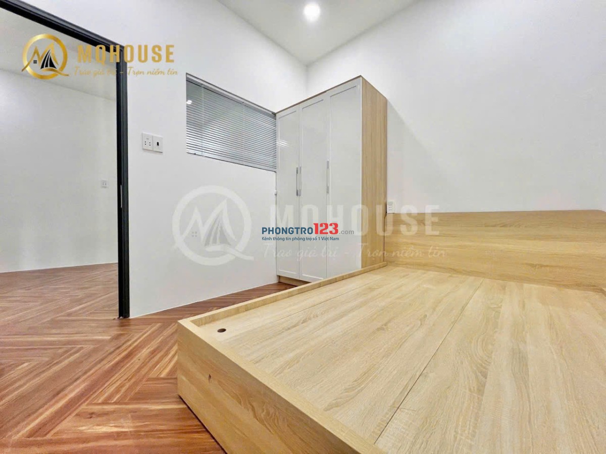CĂN HỘ 1PN 40m2 FULL NỘI THẤT CỬA SỔ, BAN CÔNG THOÁNG SÁNG Ở BÌNH THẠNH GIÁP Q3