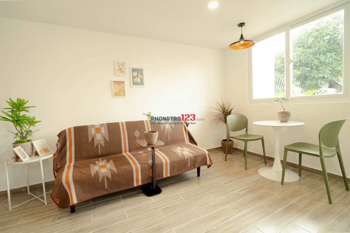 Cho thuê căn hộ duplex, đầy đủ tiện nghi
