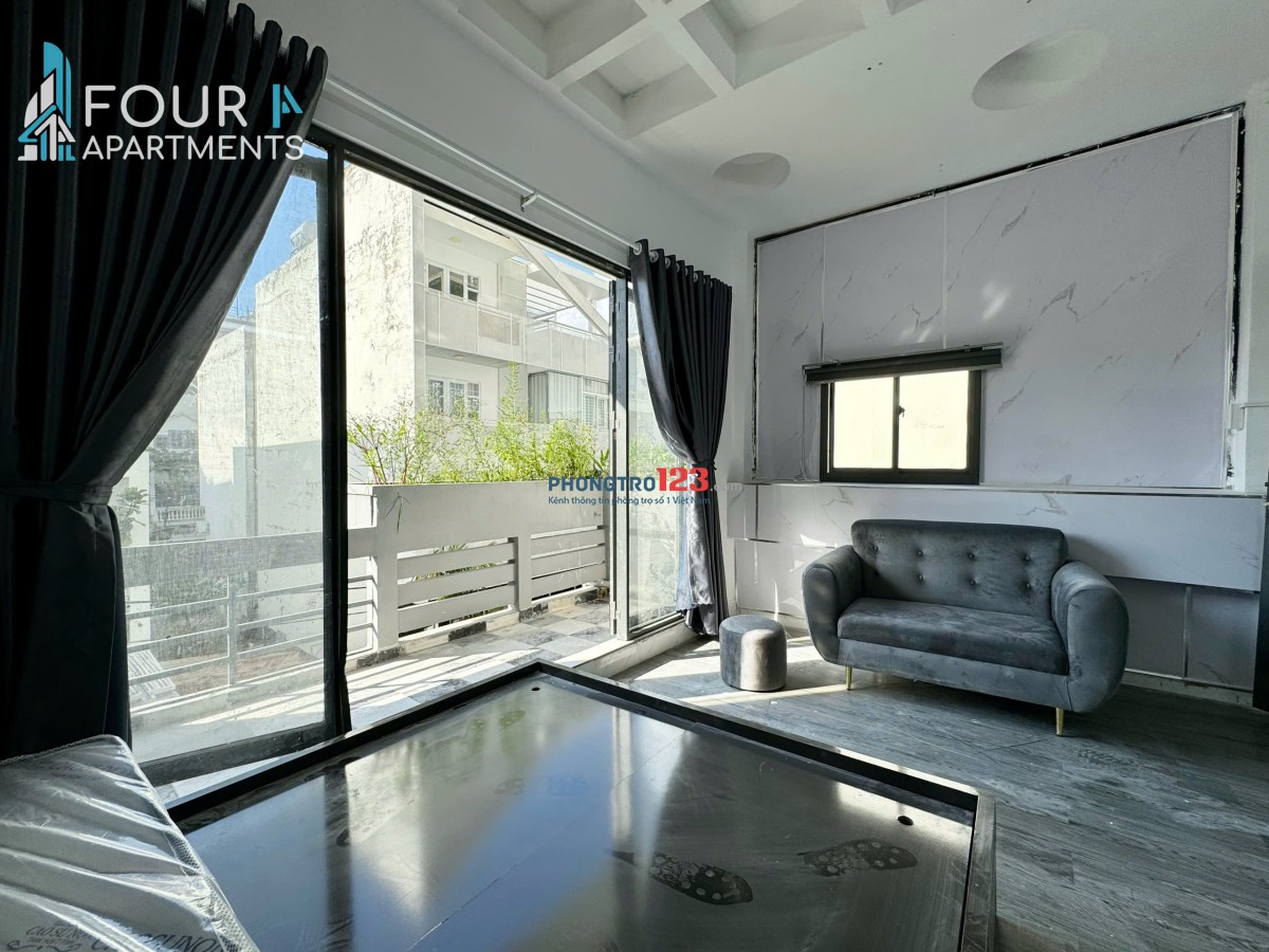 1 PHÒNG NGỦ FULL NỘI THẤT BANCOL RIÊNG NGAY CẦU THỊ NGHÈ