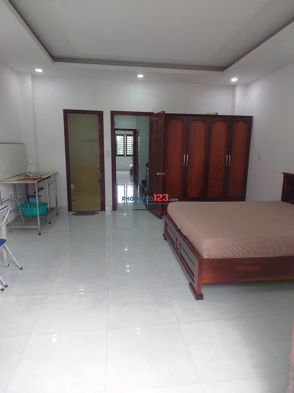Căn hộ mini 38m2, Ban công, Thang máy, khu Đảo Kim Cương P.Tml Q.2
